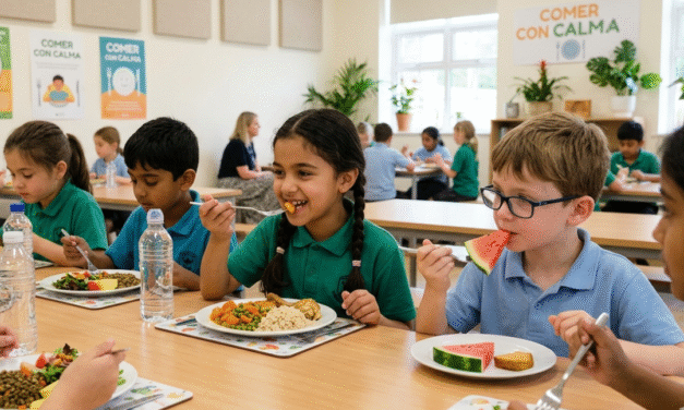 Hábitos simples para mejorar la relación de los alumnos con la comida