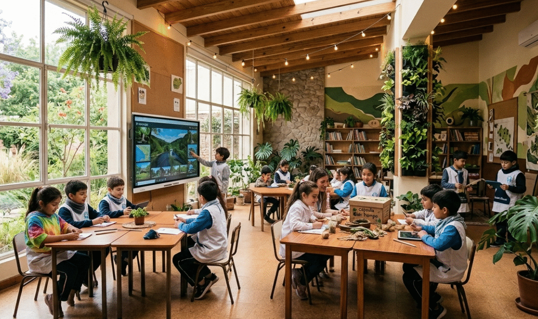 Aulas biofílicas: el futuro de la enseñanza a través de la conexión con la naturaleza