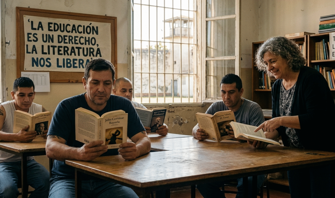 El poder de los libros en la educación carcelaria