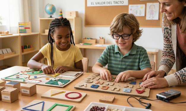 Cómo adaptar actividades escolares para estudiantes con discapacidad visual