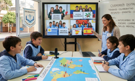 Beneficios de conectar aulas de diferentes países hispanohablantes