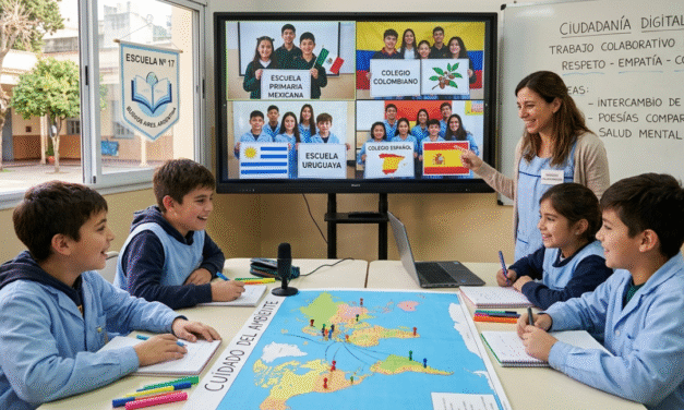 Beneficios de conectar aulas de diferentes países hispanohablantes