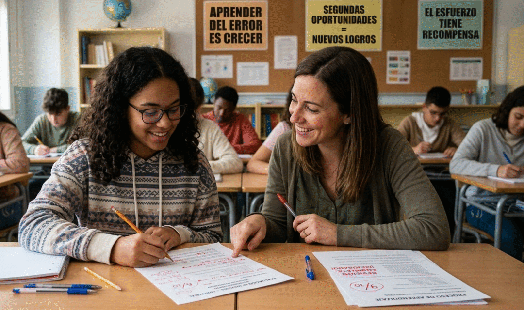 Evaluar para aprender: el valor de volver a intentar