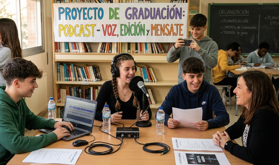 Ideas para hacer un proyecto de graduación con podcast