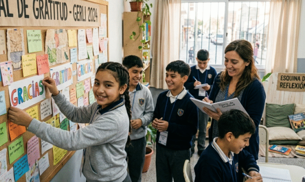 Ejercicios de gratitud para mejorar la convivencia escolar