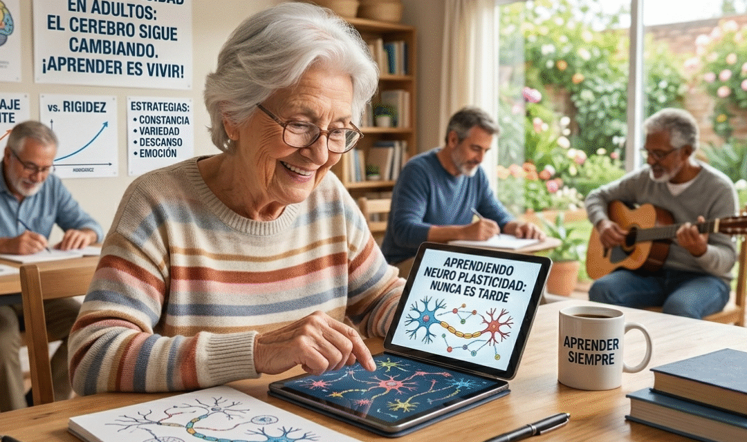 El cerebro adulto y su capacidad para aprender hoy