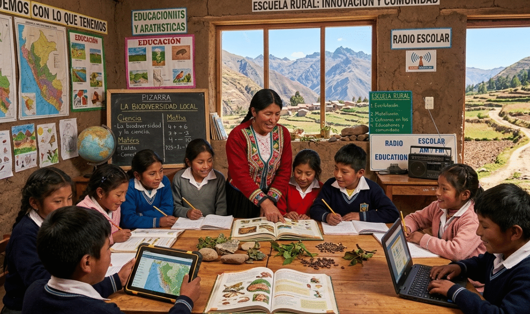 Educación rural: desafíos y soluciones sin tecnología