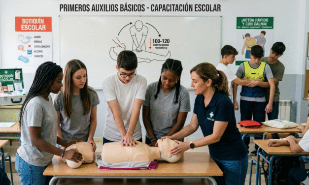 Primeros auxilios básicos que todo estudiante debe aprender