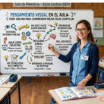 Organizar ideas con dibujos en la escuela