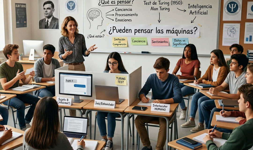 El test de Turing explicado para trabajar en clase
