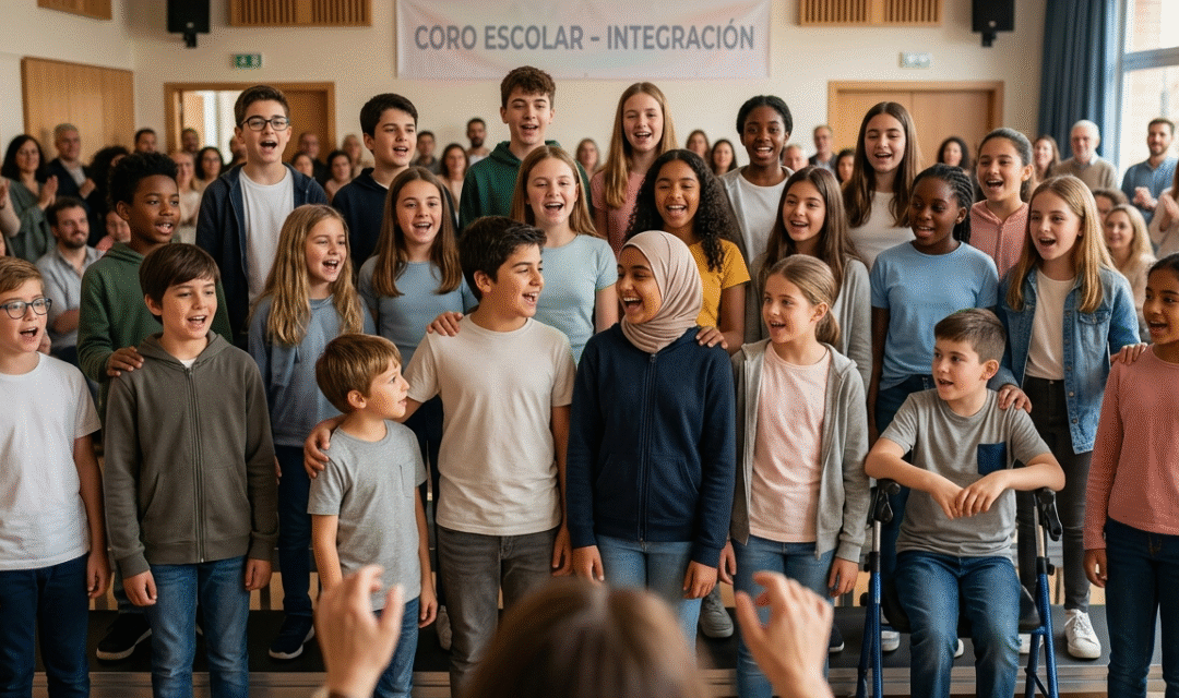 Beneficios del coro escolar para la convivencia