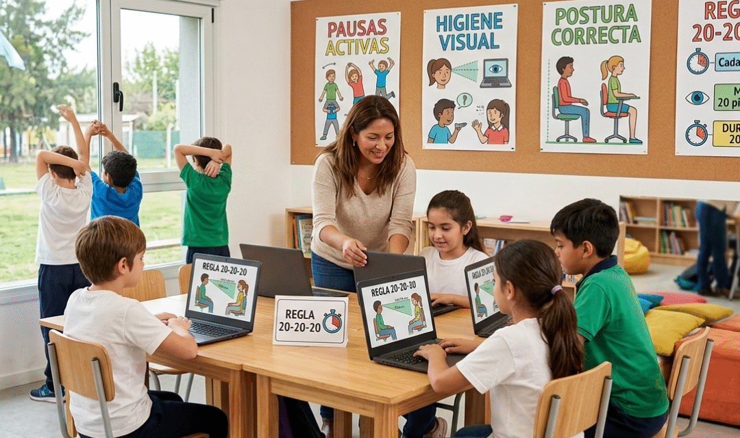 Estrategias simples para evitar fatiga visual