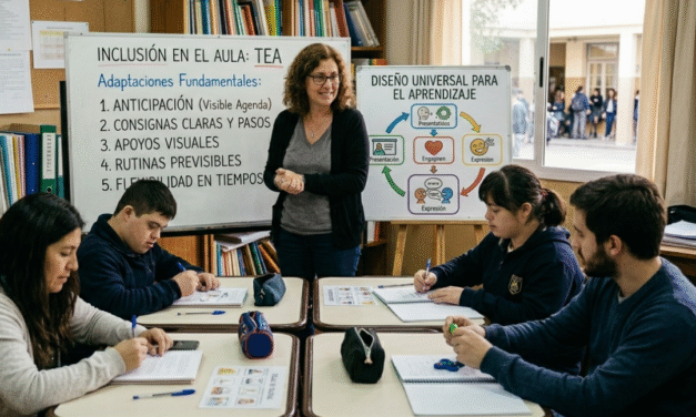 Adaptaciones para TEA que ayudan a todo el grupo