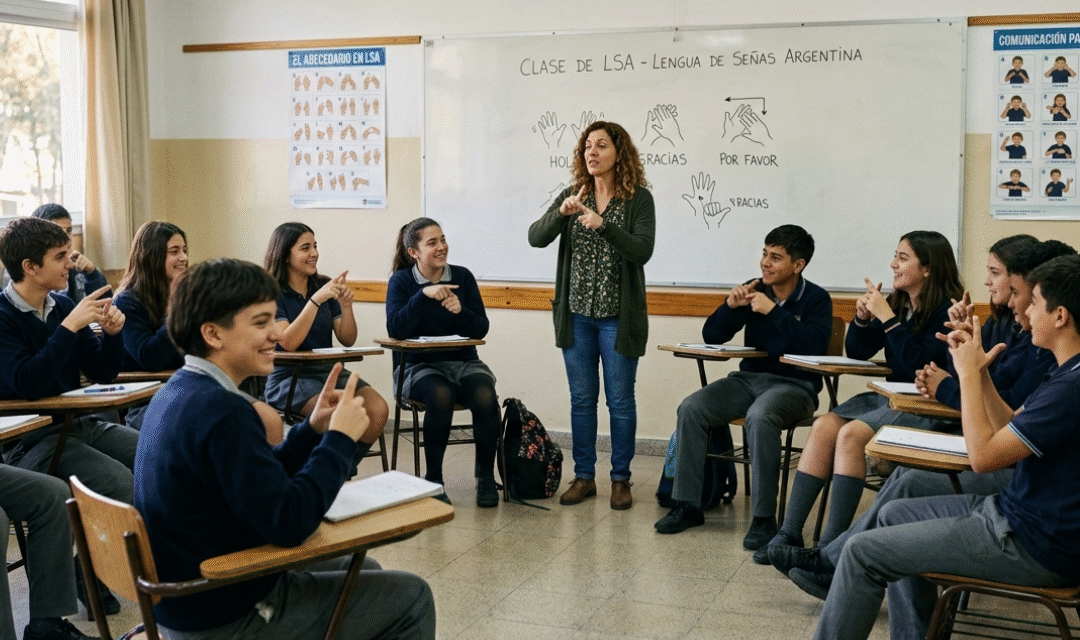 Lengua de señas: ideas simples para el aula