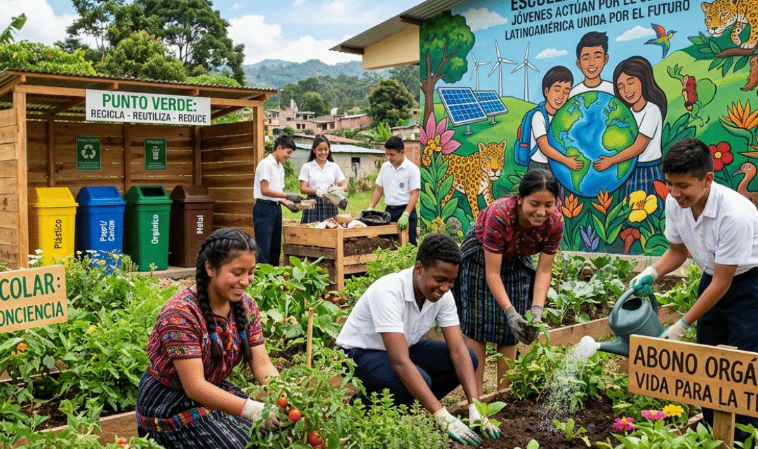 Proyectos escolares unidos por el futuro del planeta