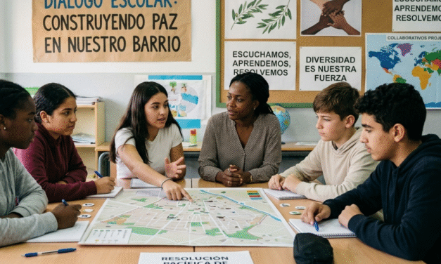Resolviendo conflictos territoriales a través del diálogo escolar