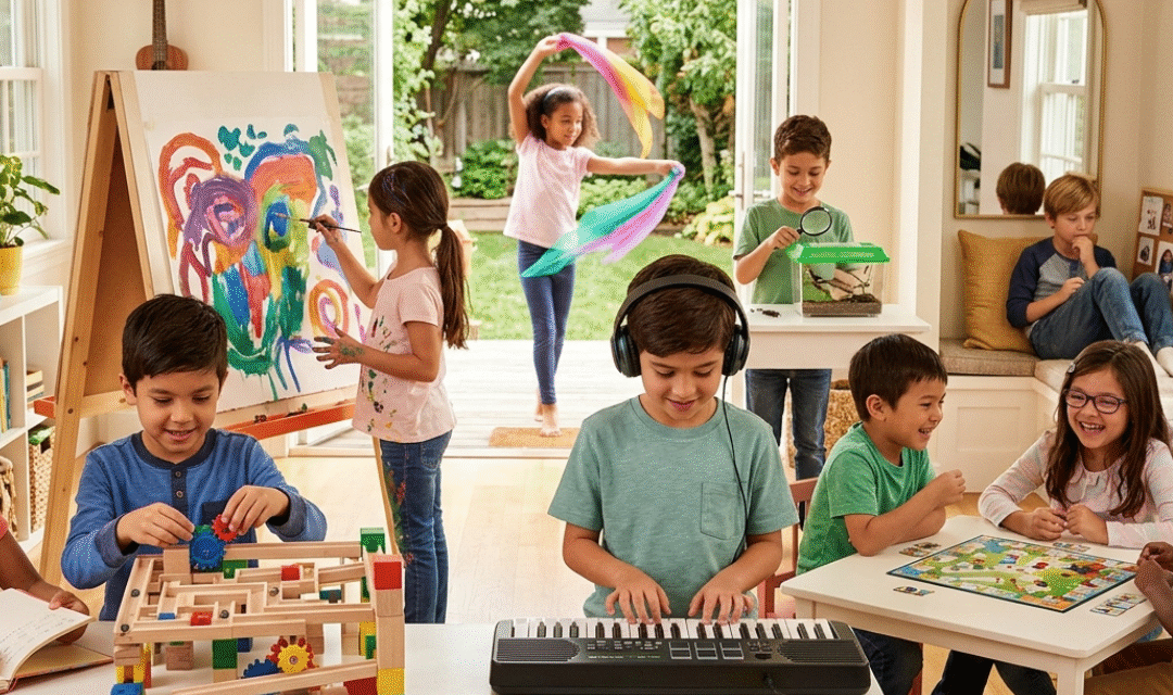 Actividades creativas para descubrir las inteligencias de los niños