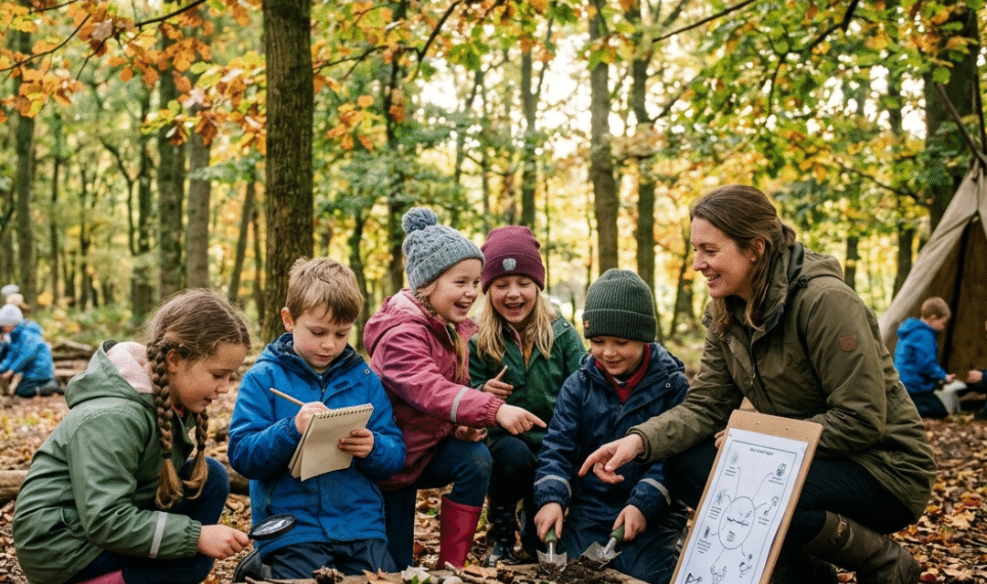 Salud mental infantil y aprendizaje al aire libre en la escuela