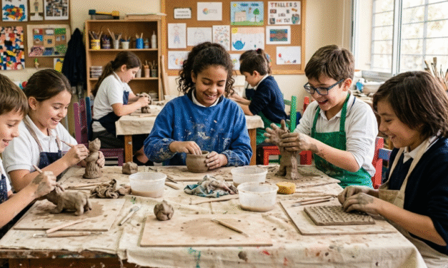 Proyectos artísticos escolares que ayudan a bajar el estrés estudiantil