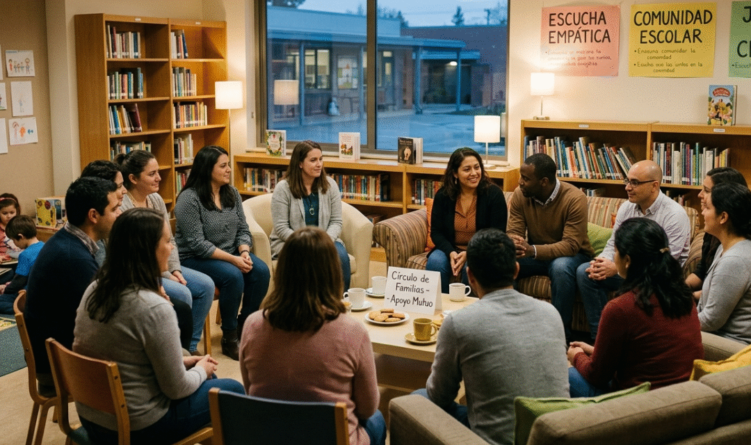 El impacto del apoyo mutuo entre familias en la vida escolar