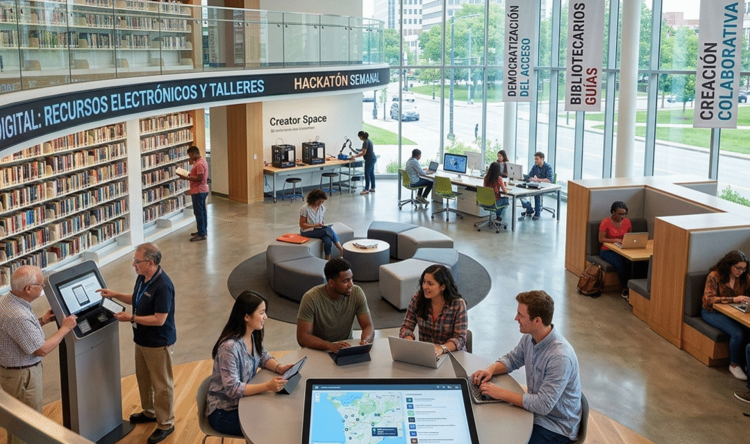 El papel transformador de las bibliotecas en la era digital
