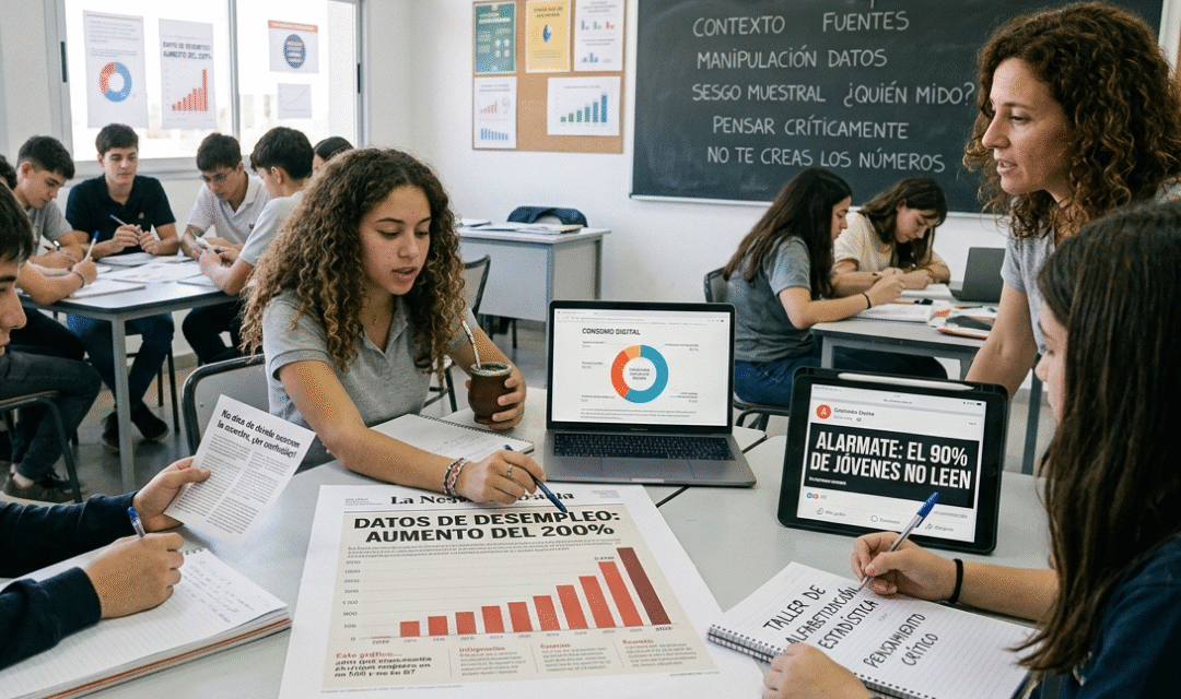Aprender a leer gráficos y noticias para evitar desinformación