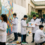 Murales escolares para transformar espacios y mejorar la convivencia