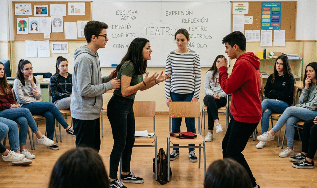 Estrategias teatrales para fortalecer vínculos escolares