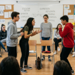Estrategias teatrales para fortalecer vínculos escolares