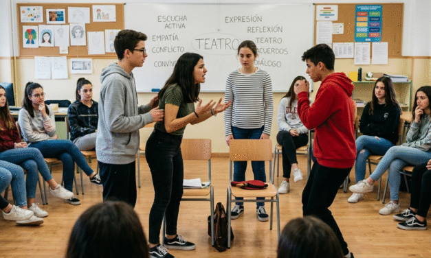Estrategias teatrales para fortalecer vínculos escolares