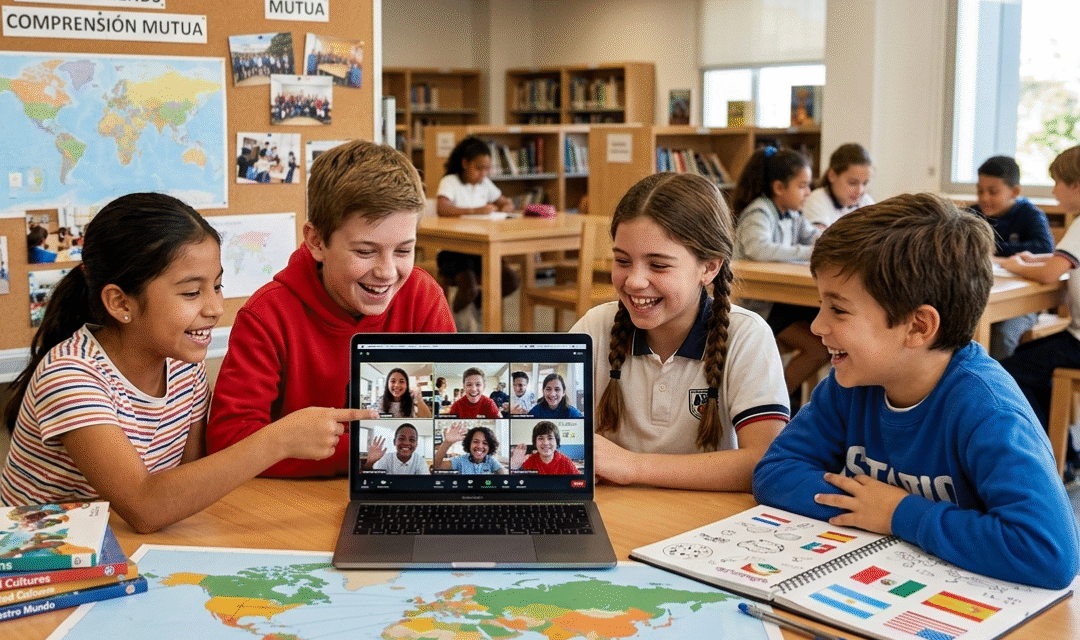 La importancia de la comunicación internacional entre niños