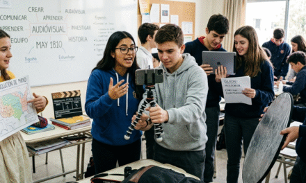 El valor educativo de grabar proyectos audiovisuales en clase
