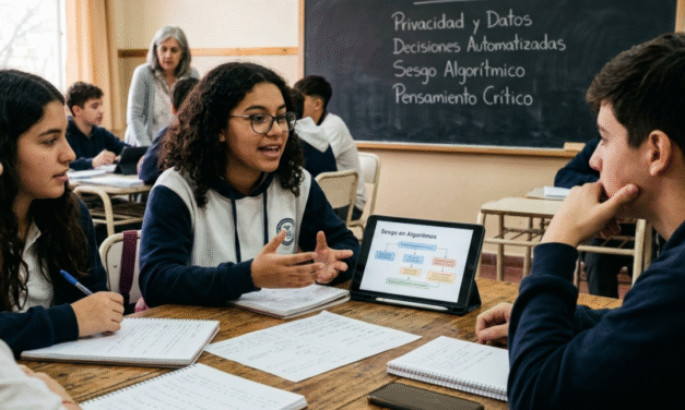 Debates sobre tecnología en educación secundaria