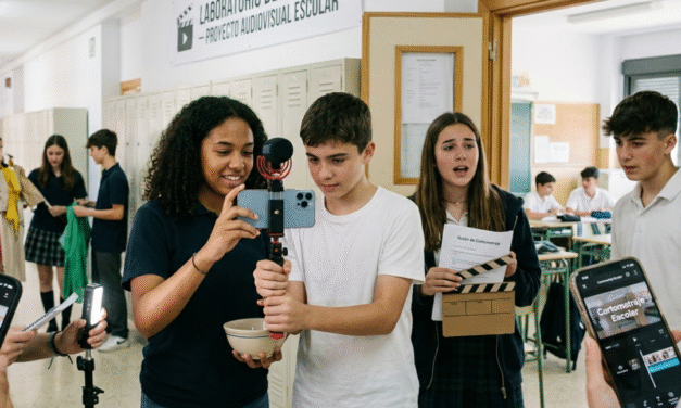 Proyectos audiovisuales para motivar estudiantes en el aula
