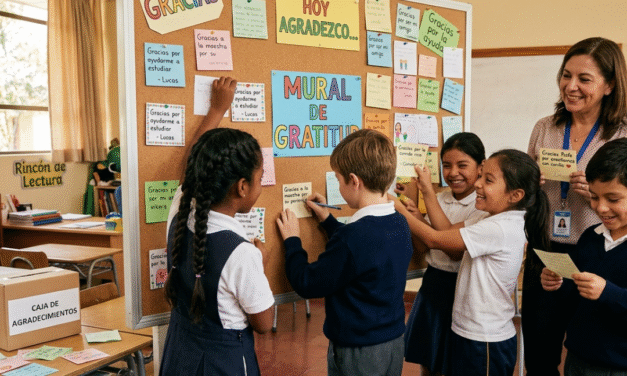 Ideas simples para trabajar la gratitud en la escuela