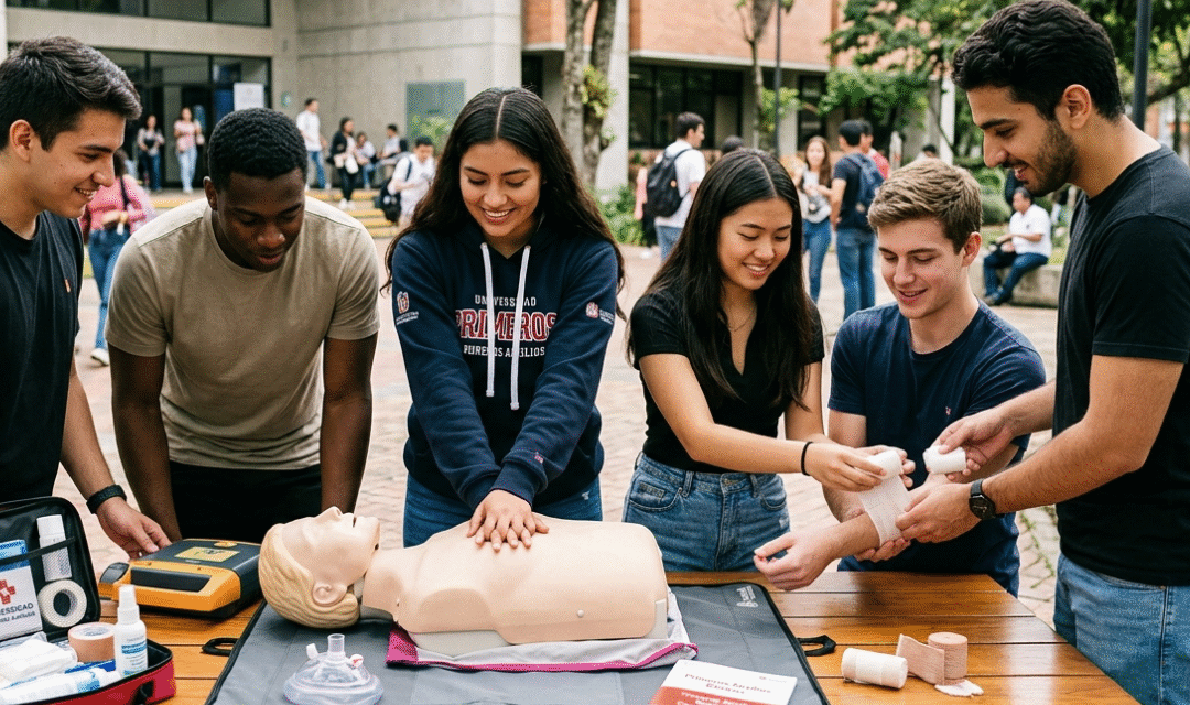 Guía rápida de primeros auxilios para la vida universitaria