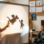 Teatro de sombras creativo para estimular el lenguaje infantil