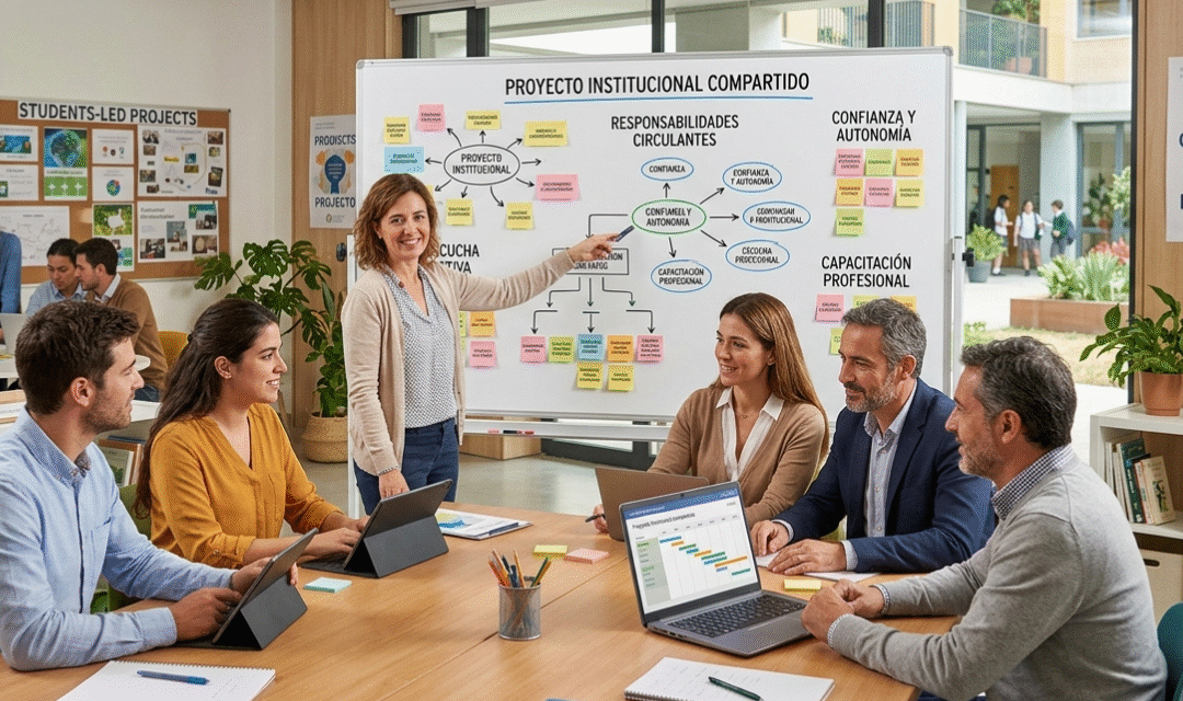 Conducción escolar participativa: claves para transformar equipos