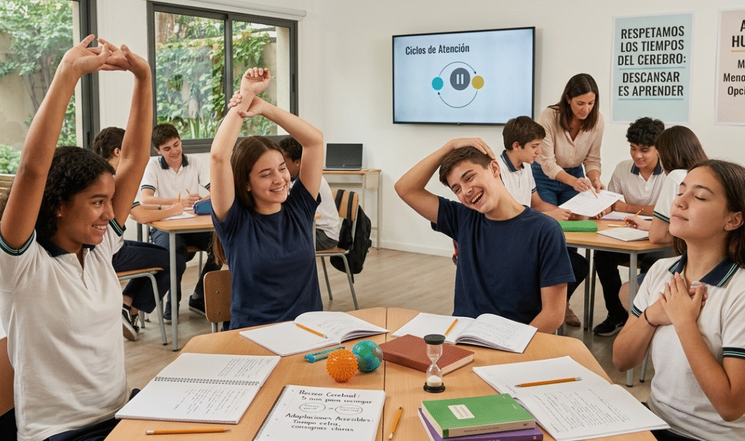 Menos agotamiento y más aprendizaje en la escuela actual