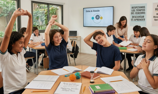Menos agotamiento y más aprendizaje en la escuela actual