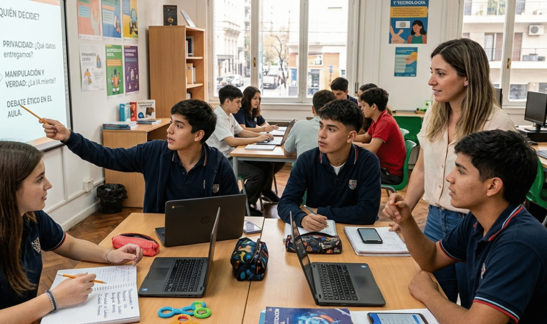 Inteligencia artificial y adolescentes: el debate que la escuela debe dar