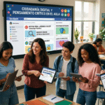 Fomentando el pensamiento crítico con redes sociales en clase