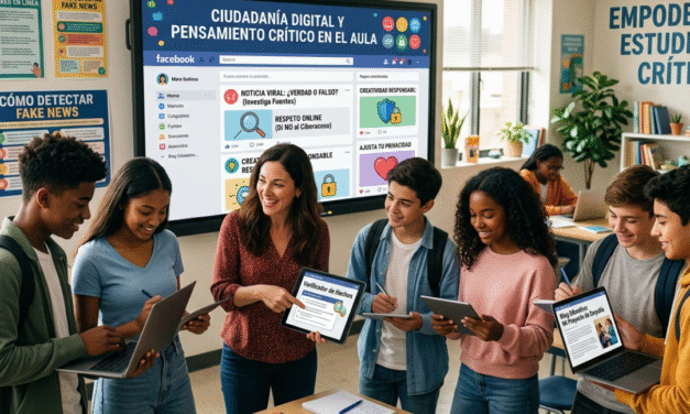 Fomentando el pensamiento crítico con redes sociales en clase