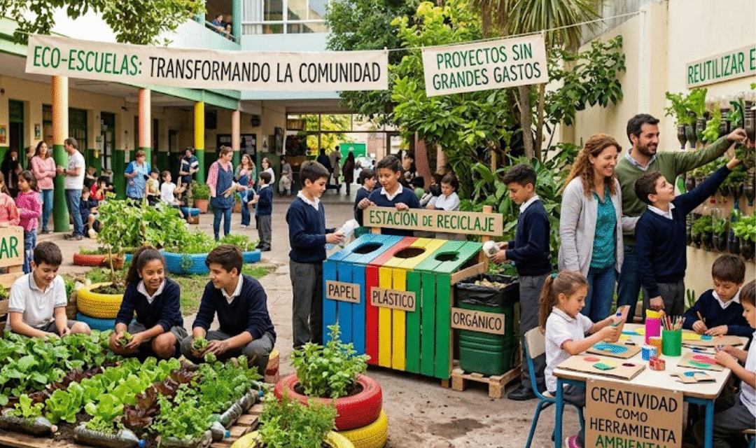 Proyectos ambientales escolares simples y económicos para transformar la comunidad