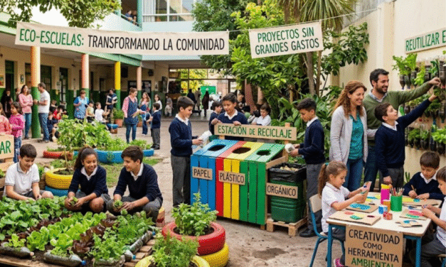 Proyectos ambientales escolares simples y económicos para transformar la comunidad