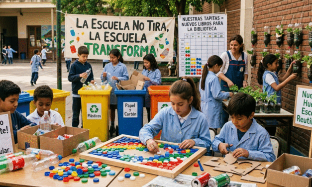Residuos que educan: propuestas escolares para reciclar y crear oportunidades