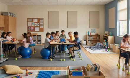 Estrategias sensoriales para mejorar la concentración en clase