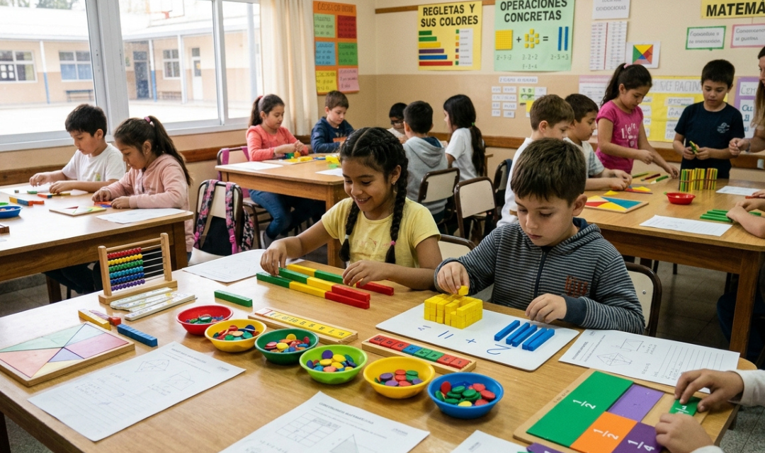 Aprende con regletas: estrategias sencillas para enseñar números y fracciones