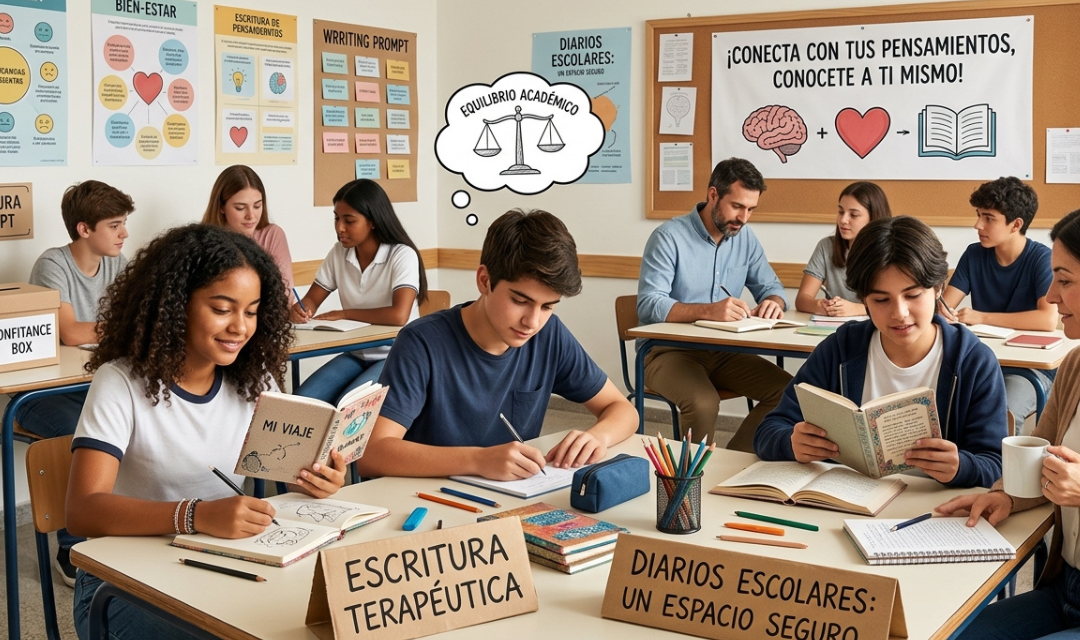 Cómo la escritura puede mejorar la salud emocional en la educación