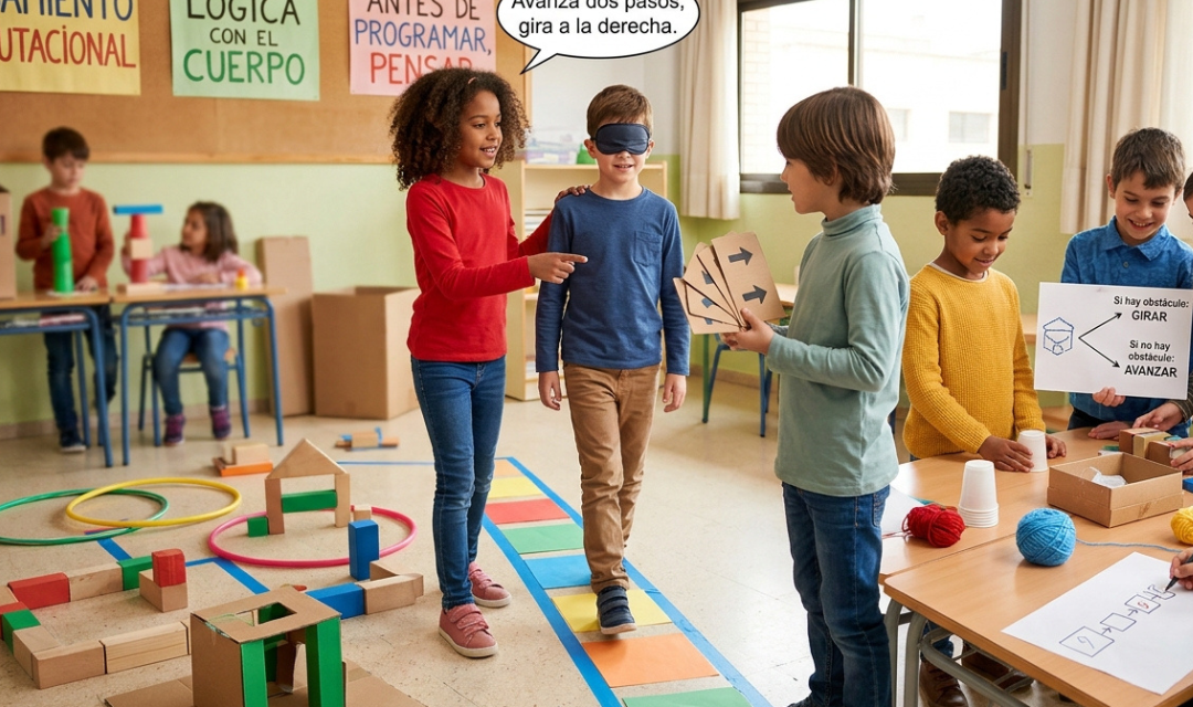 Programación sin pantallas: guía para docentes